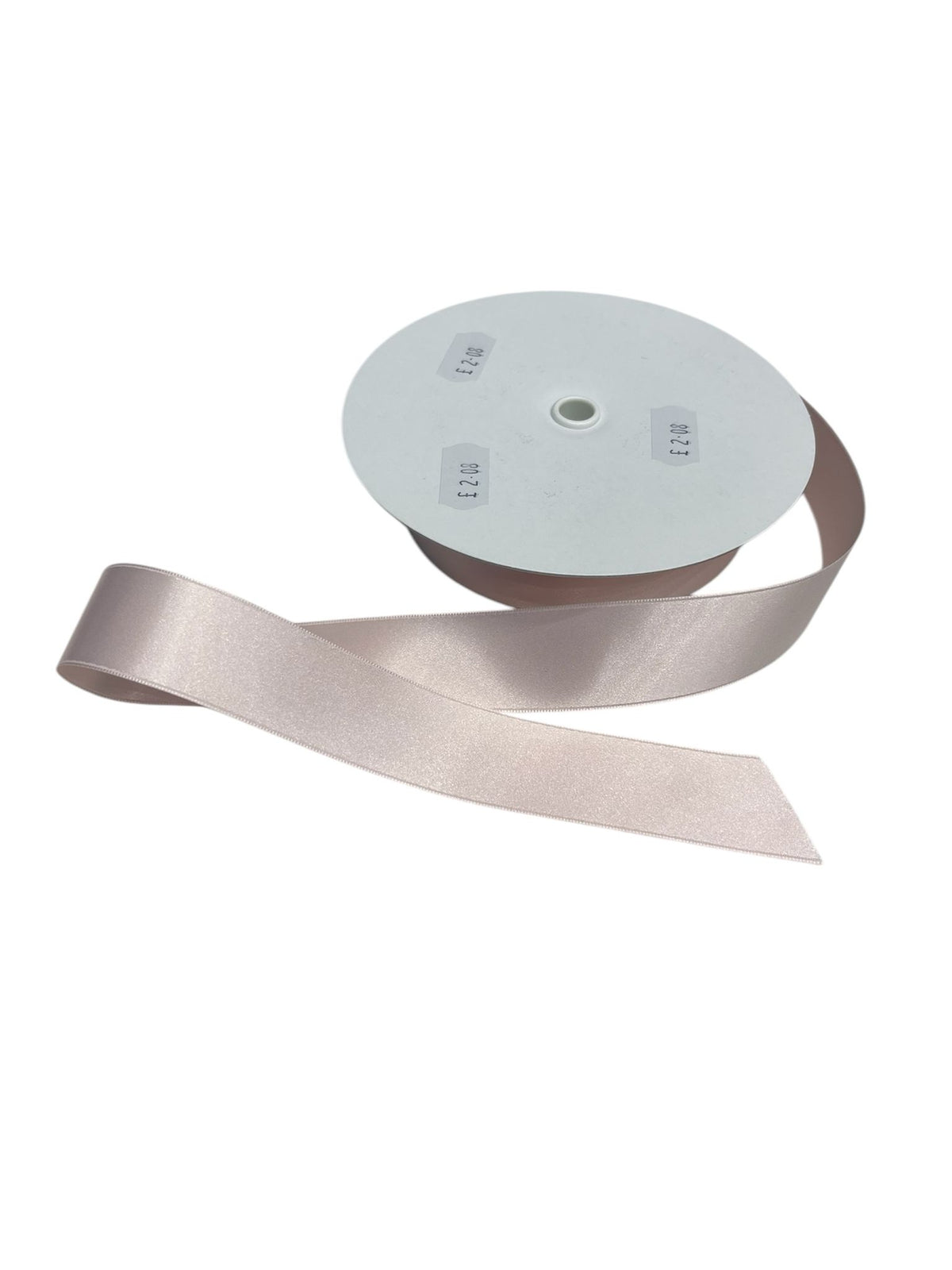 Galedi Pins double-faced satin ribbon in a light pink color.
