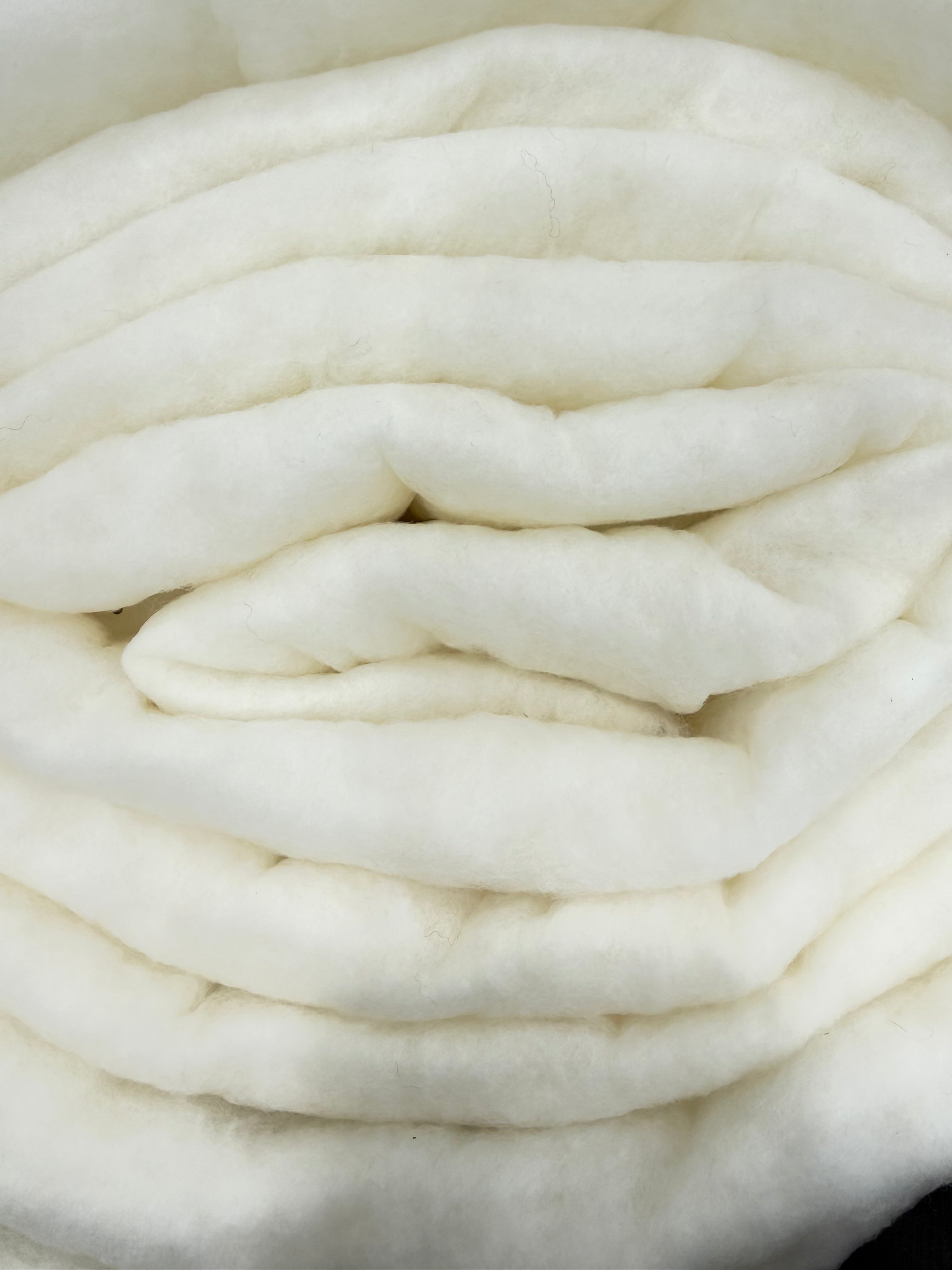 Wool Wadding – Pure Fabric by the Meter