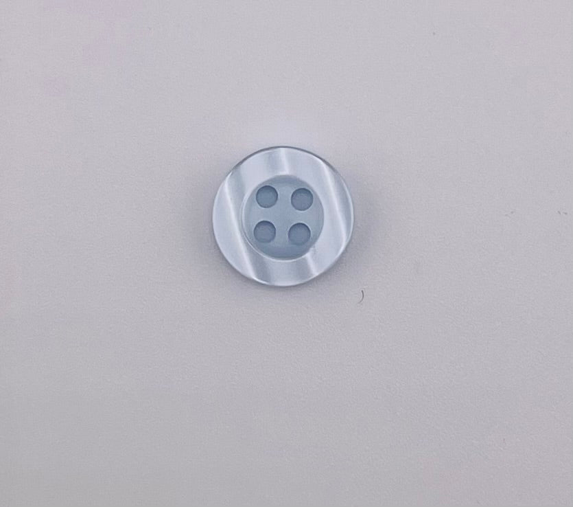 Galedi 12mm polyester 4-hole sewing buttons.