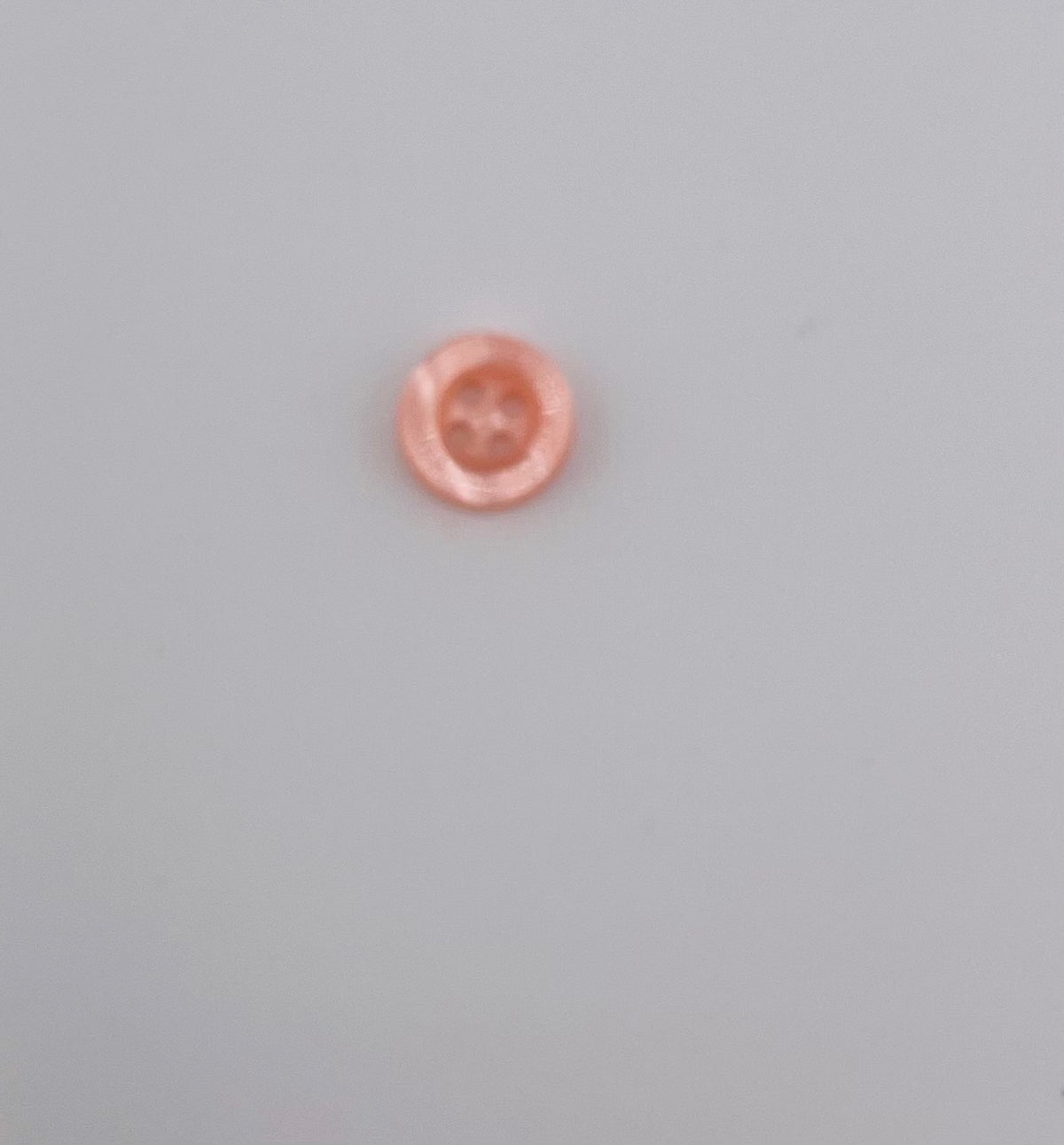 Galedi Pins 12mm pink polyester 4-hole sewing button.