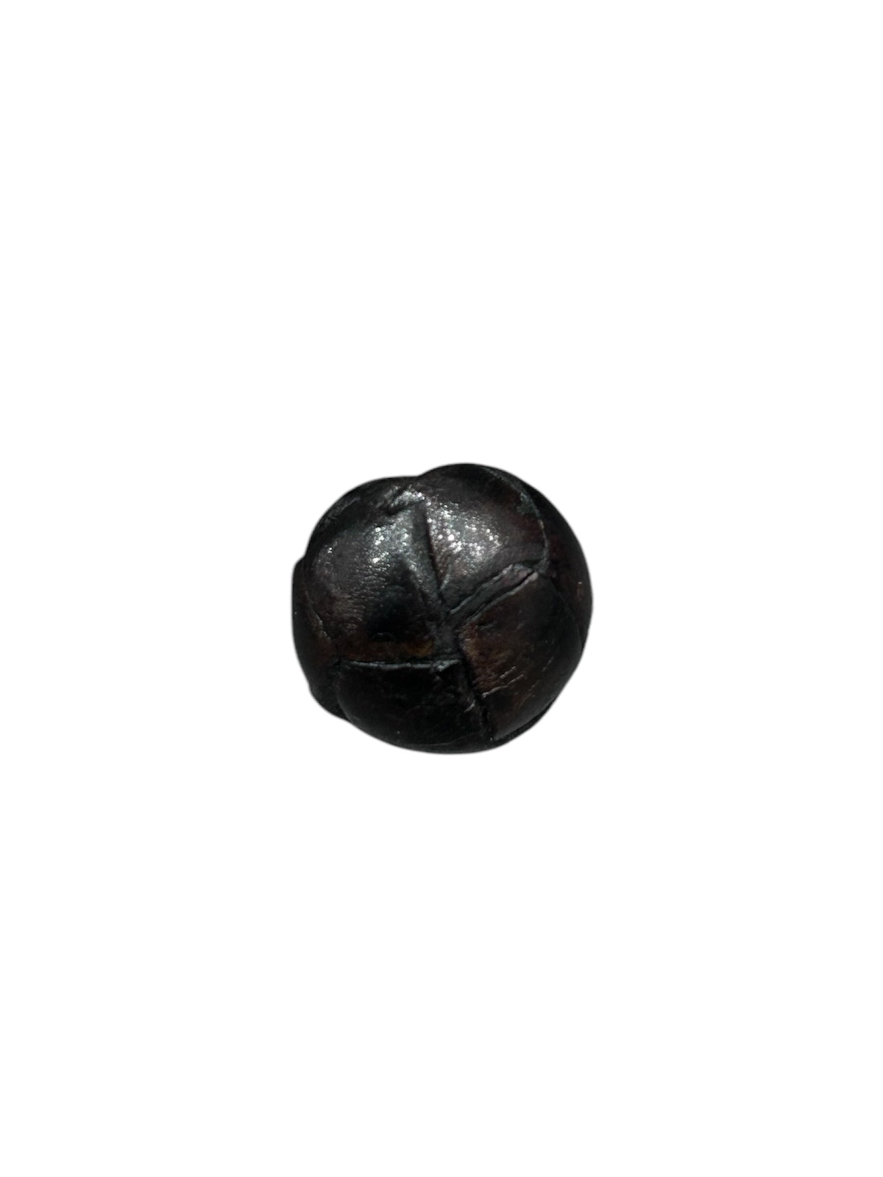 Round Shank Button, Dark Brown - Galedi Pins