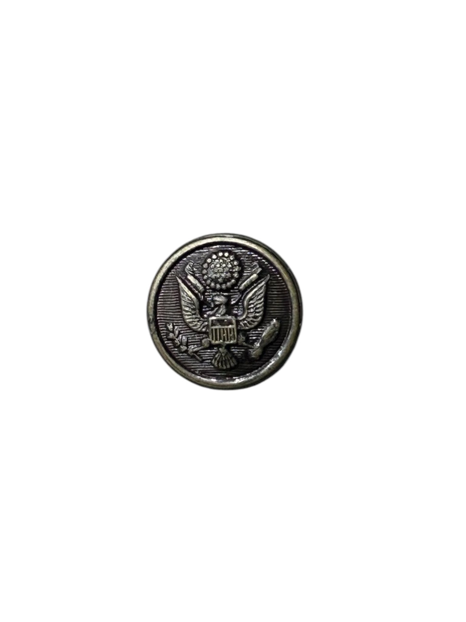 Metal imitation armoury button - Galedi Pins