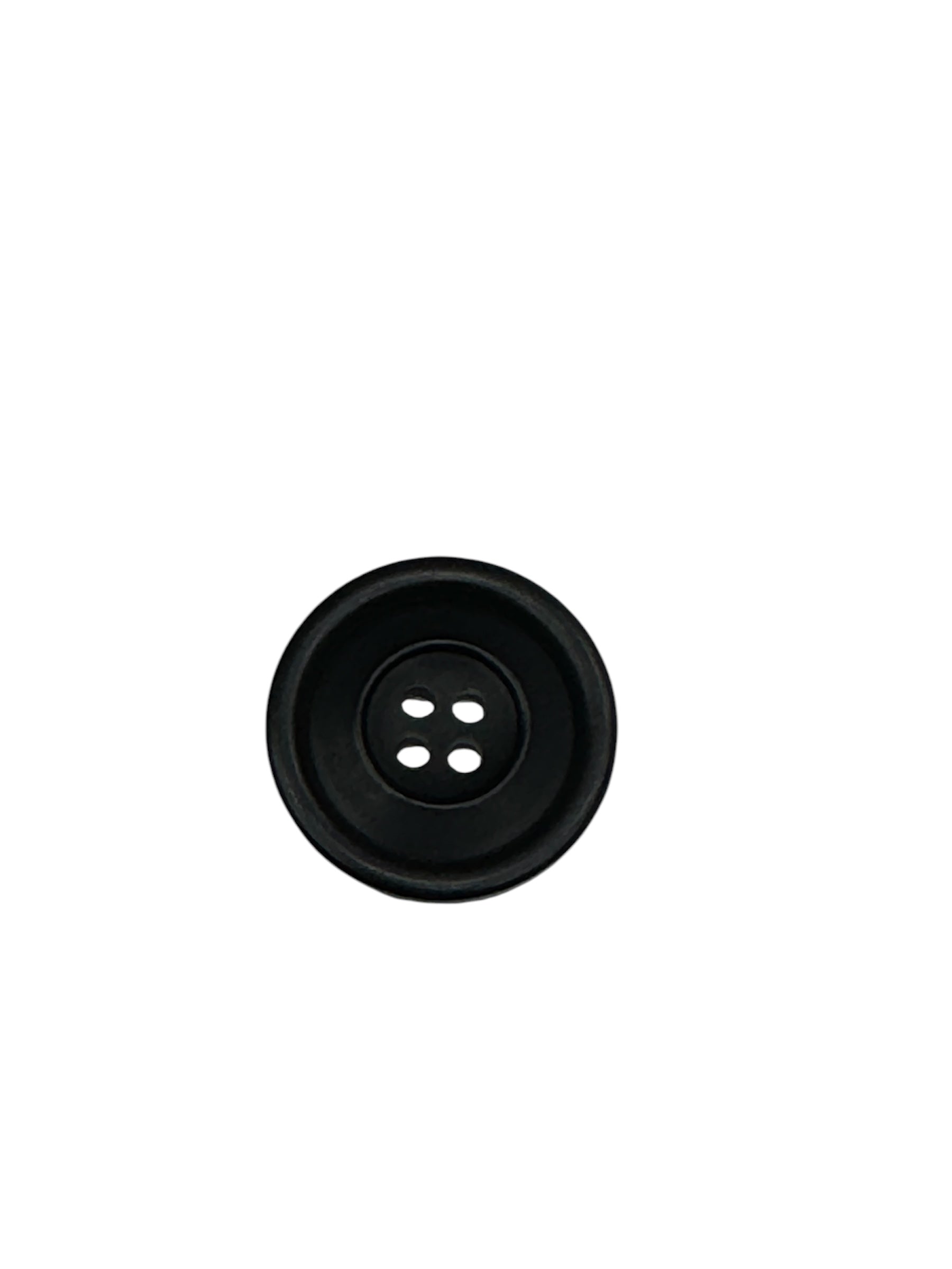 4 - Hole Polyester Button, Black - Galedi Pins