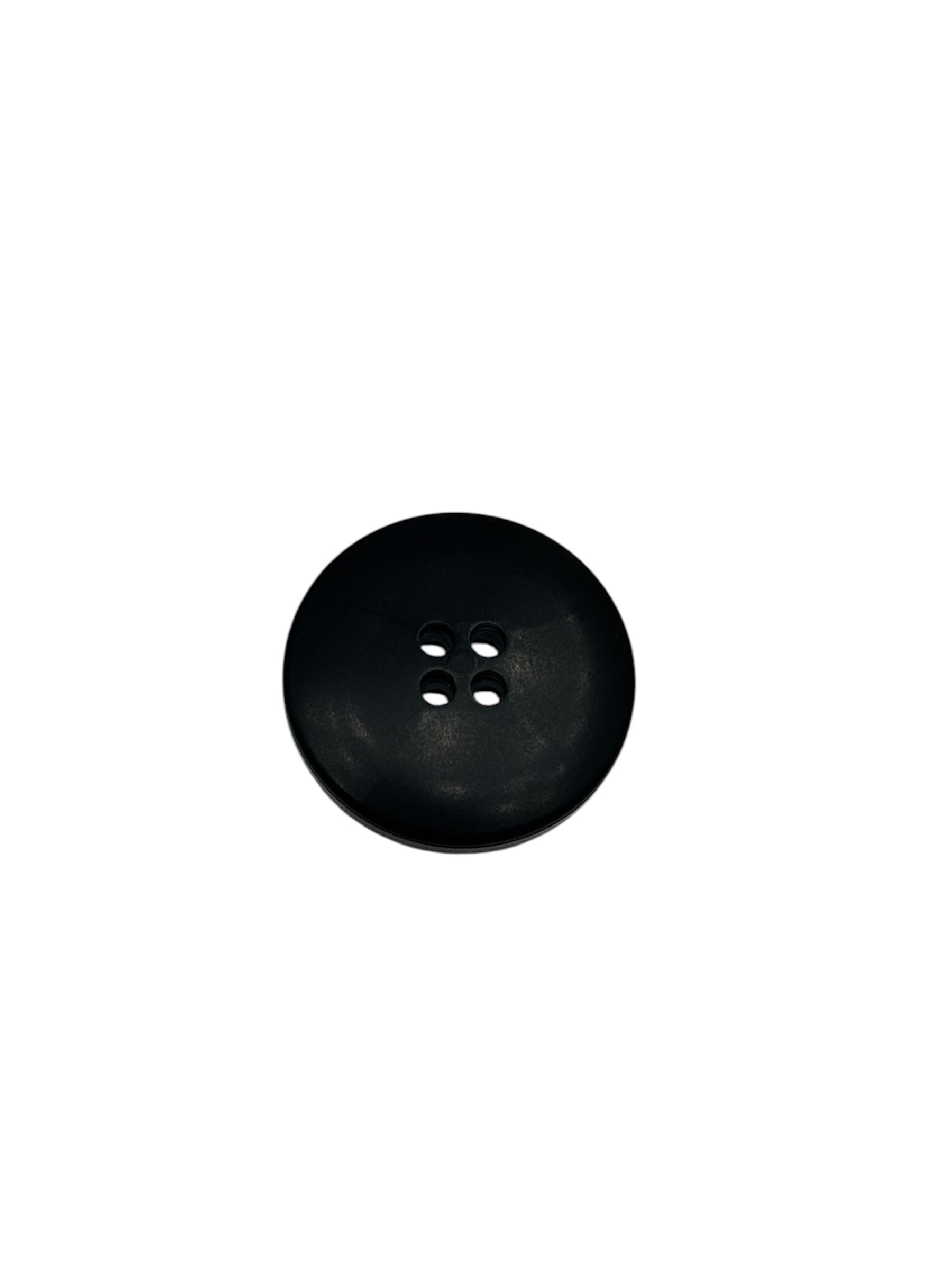 4 - Hole Polyester Button, Black - Galedi Pins