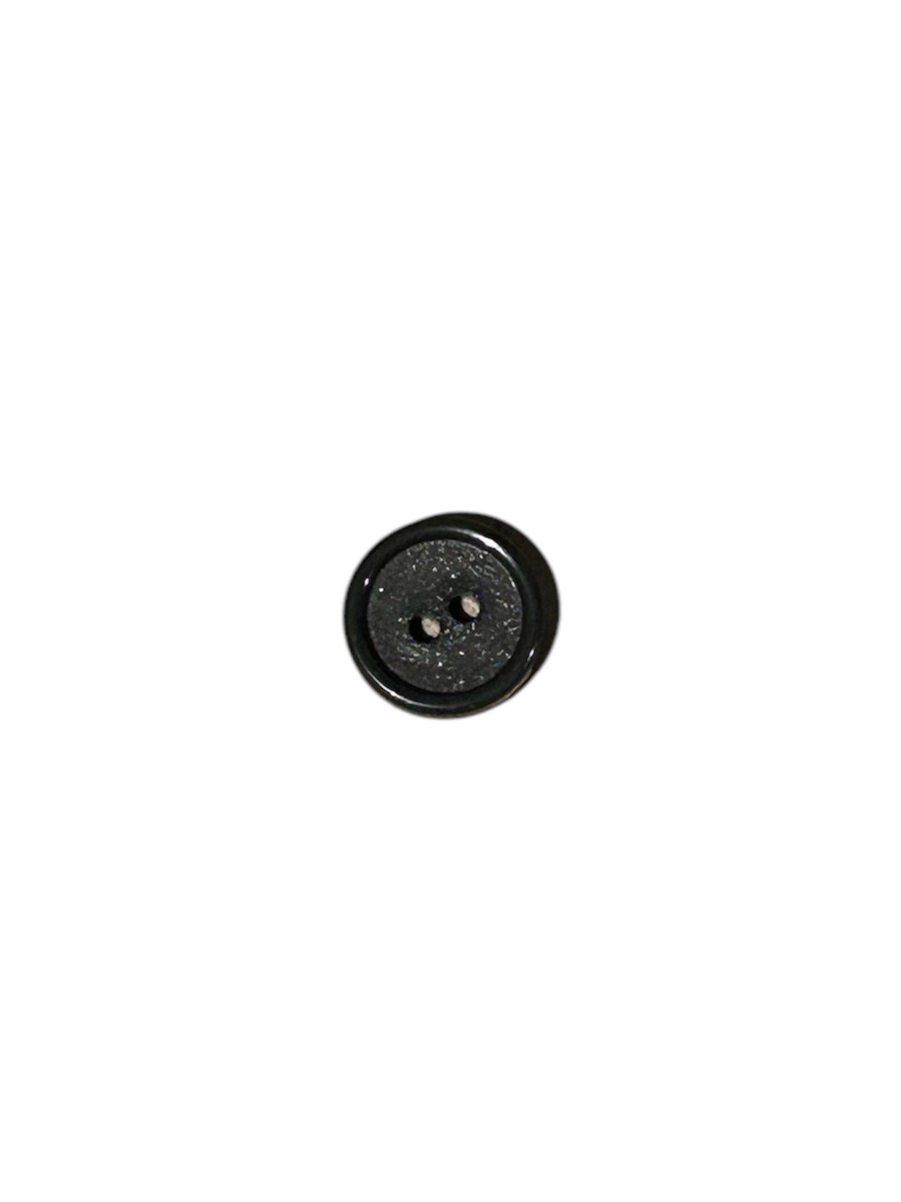 2 Hole Round Button, Matte Grey - Galedi Pins