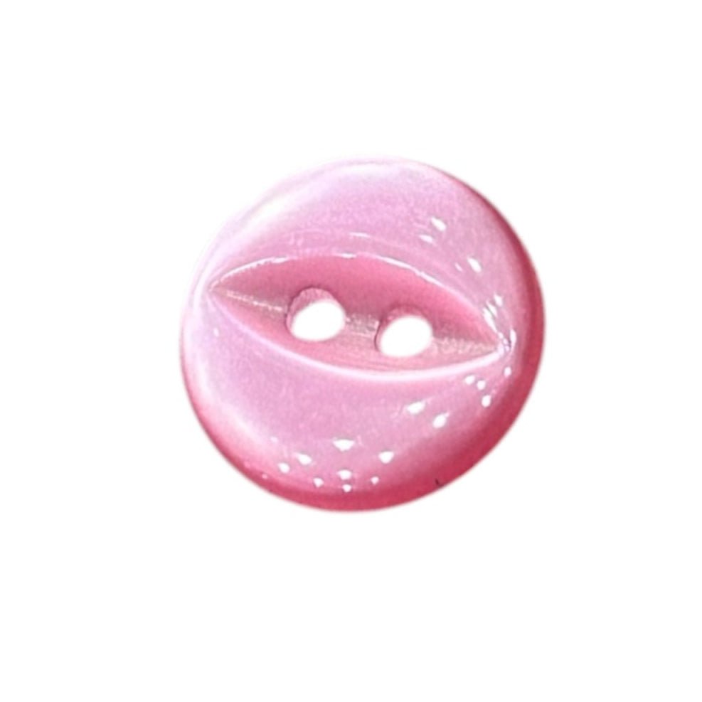 2 Hole Plastic Buttons, 15mm - Galedi Pins