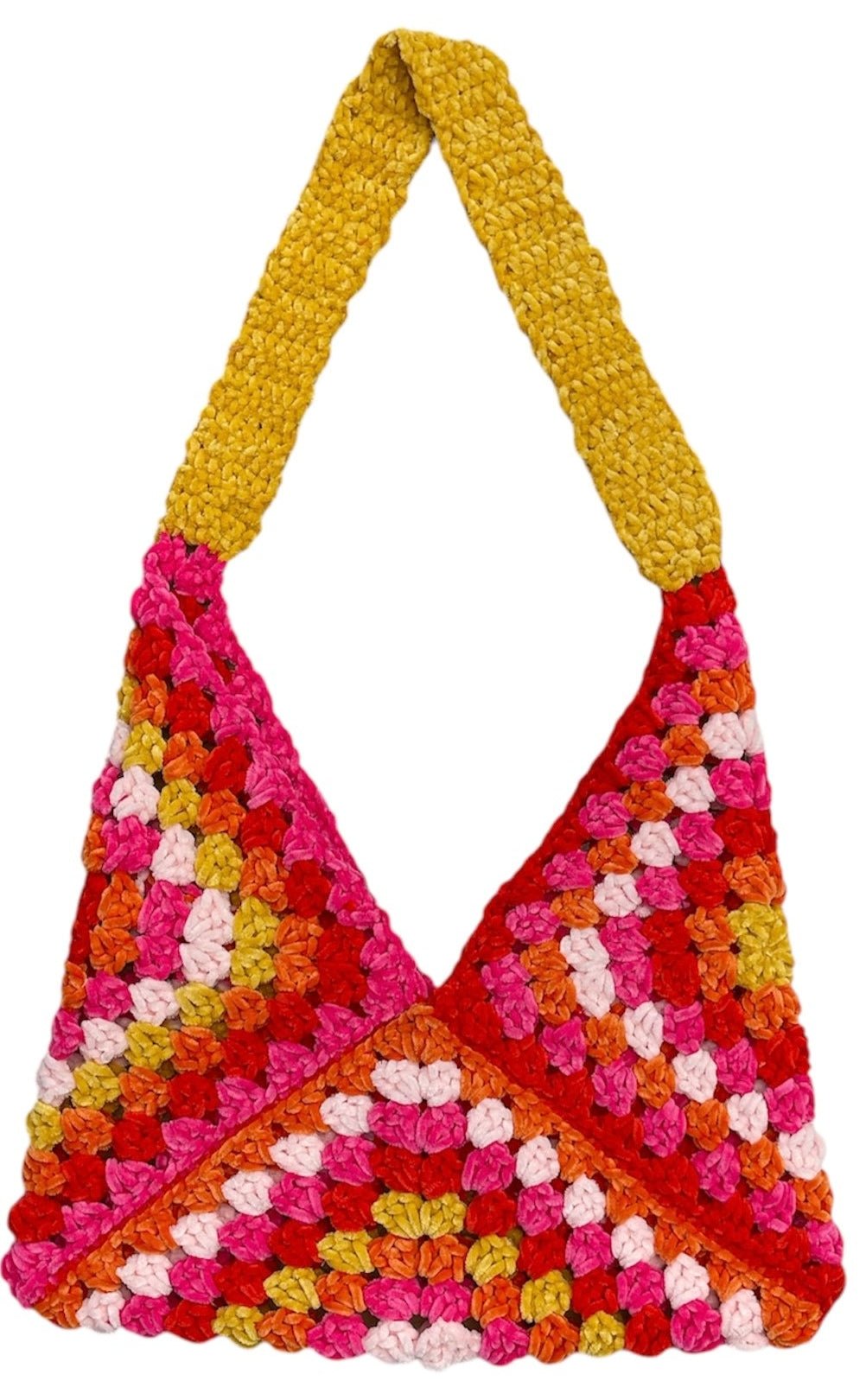 Crochet Courses Beginner: Granny Squares, Brooches & Bags - Galedi Pins