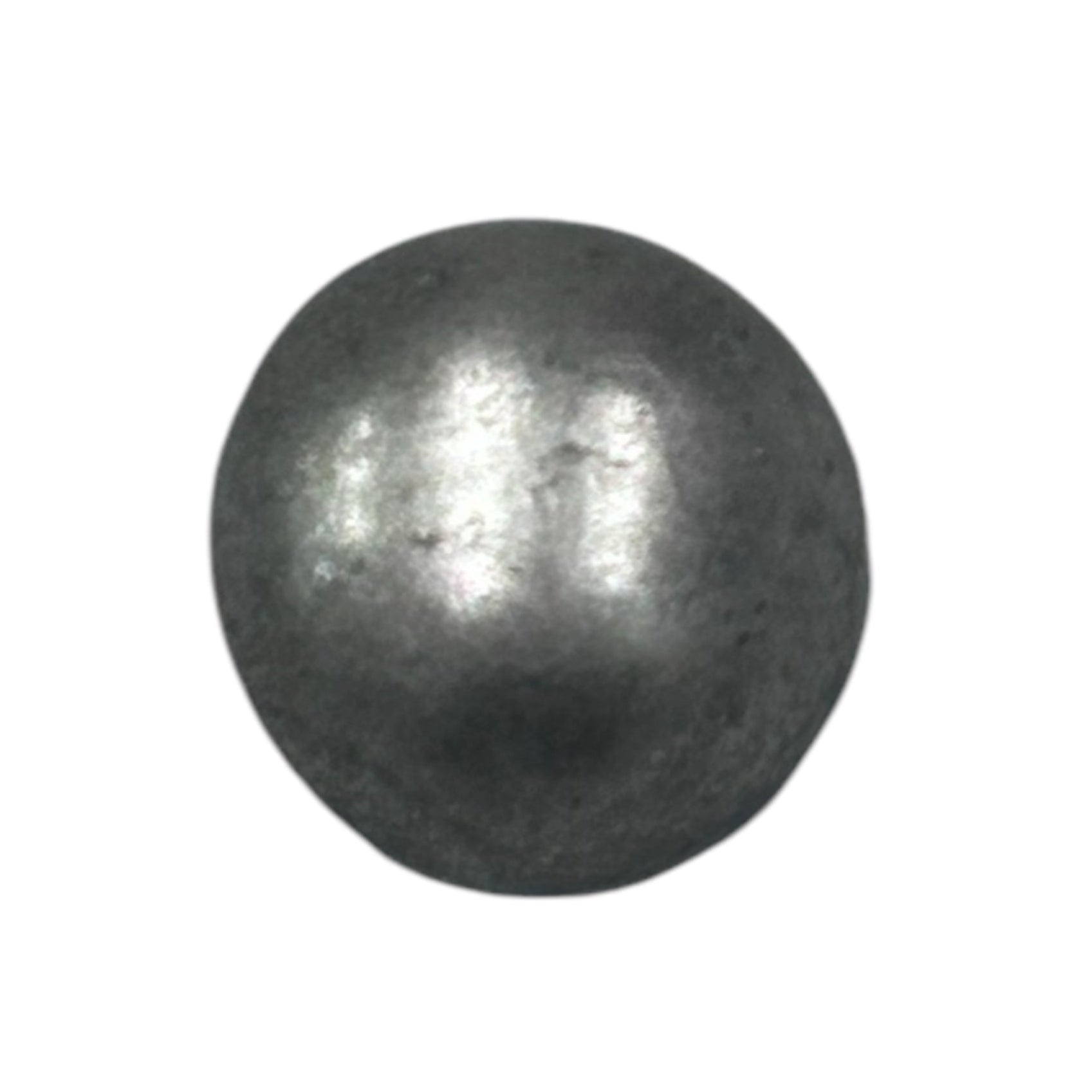 Matte Silver Round Shank Button - Galedi Pins