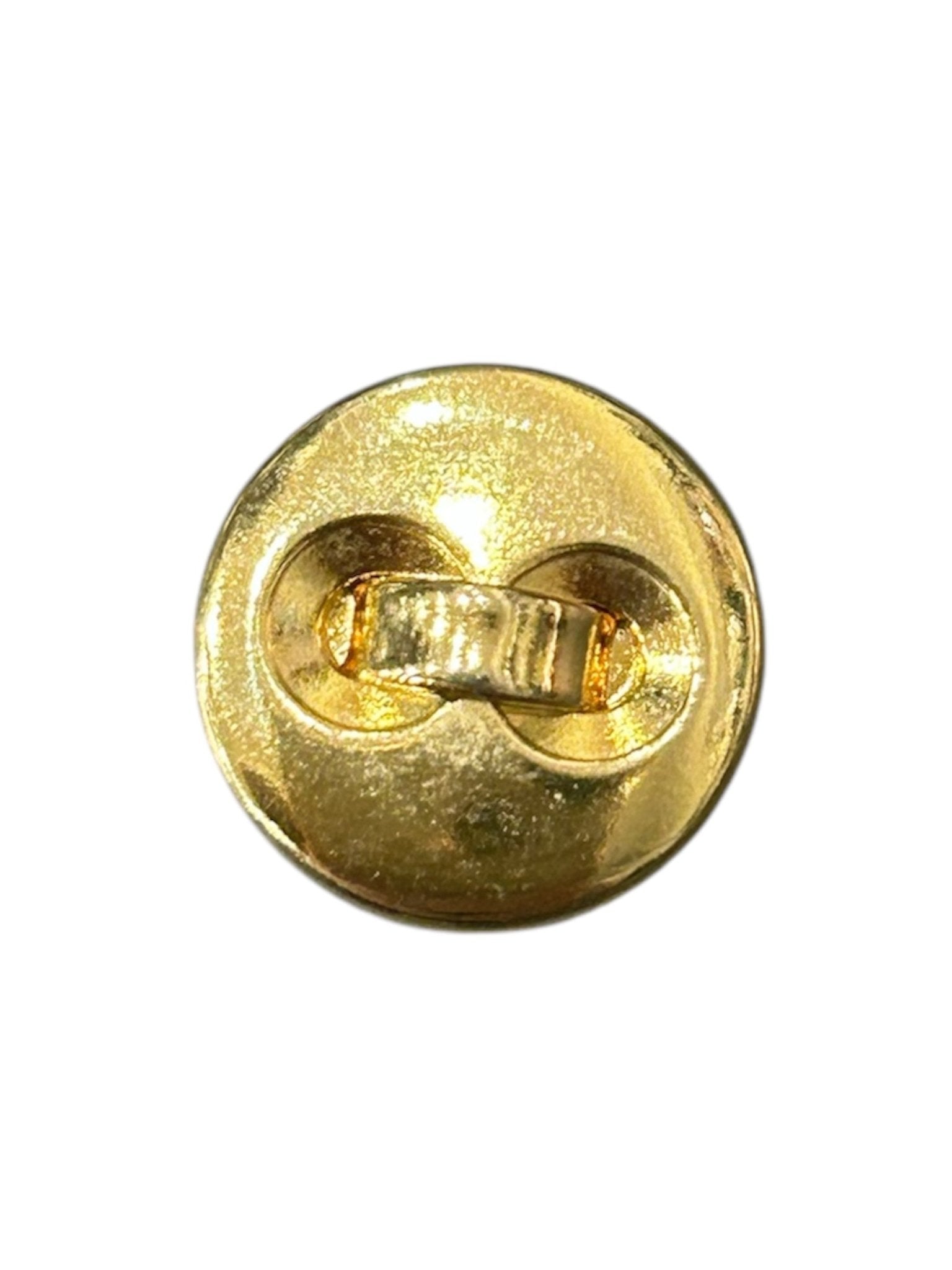 2 Hole Gold Shank Button - Galedi Pins