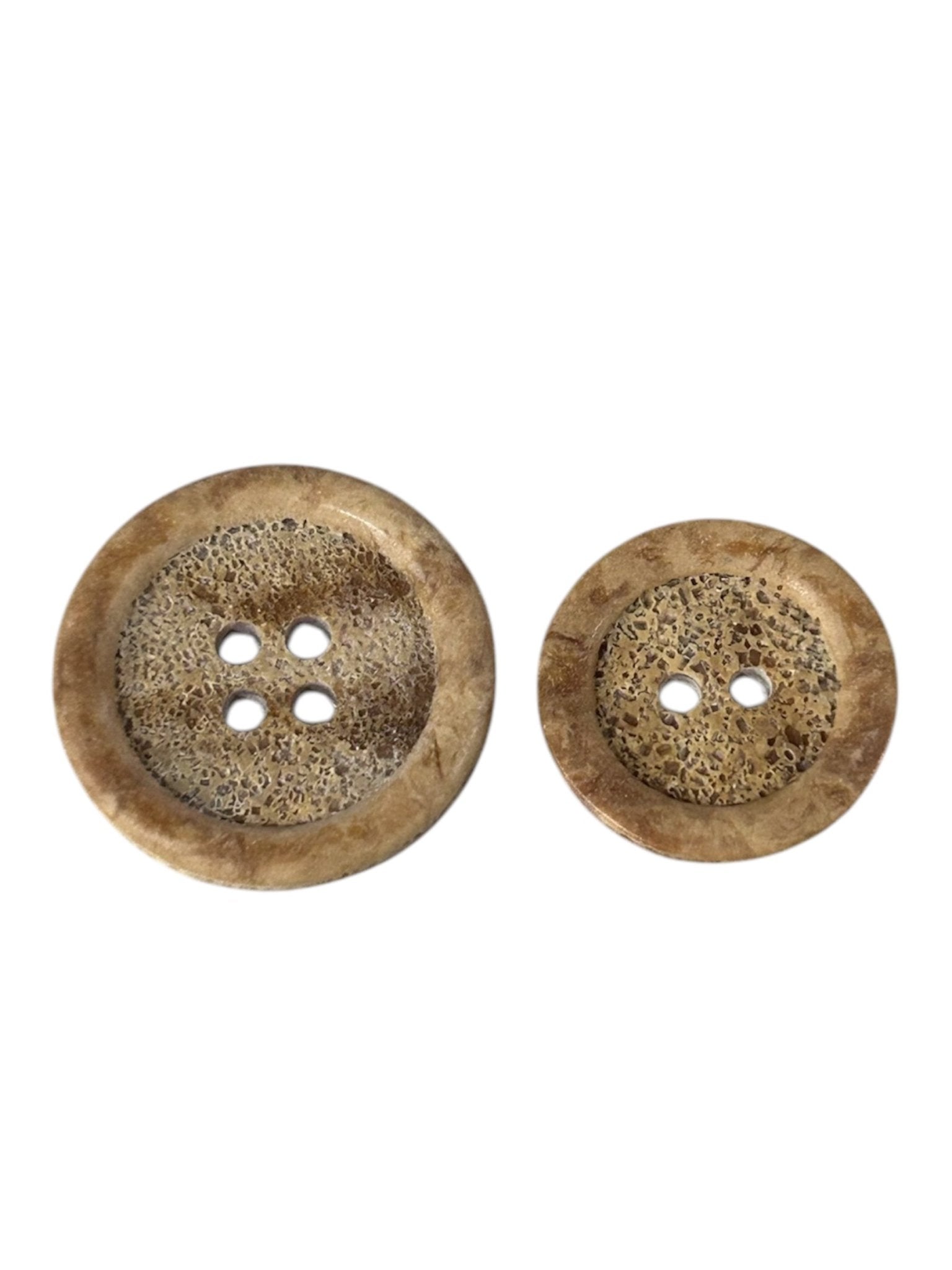 Chunky Rim Wooden Imitation Button X0056 - Galedi Pins