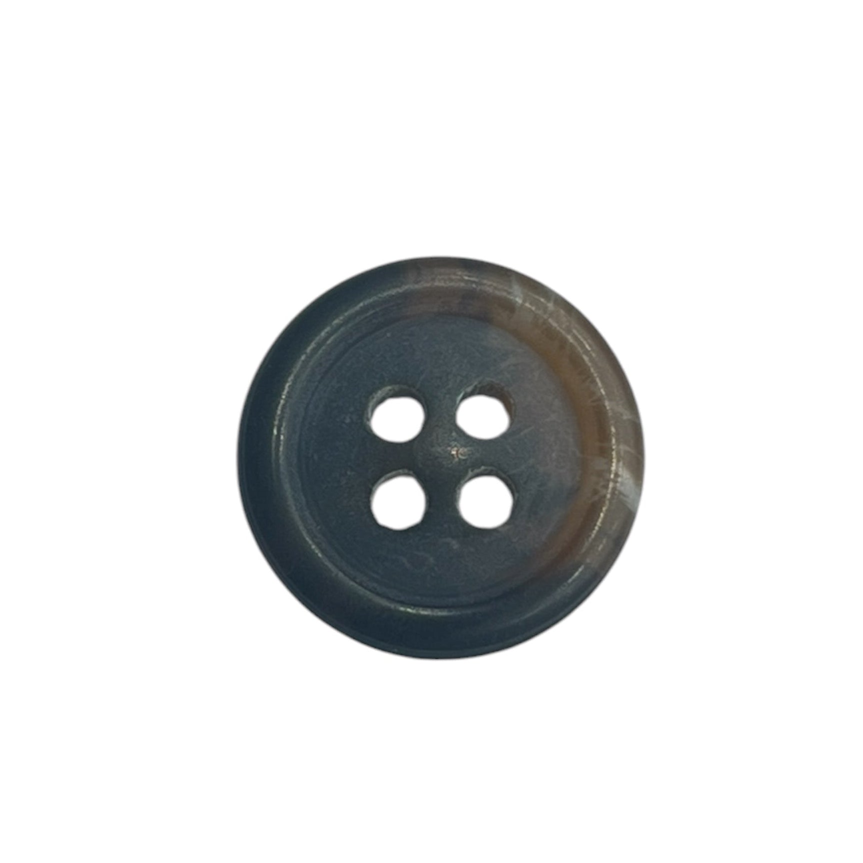 4 Hole Round Button with Raised Rim XR013