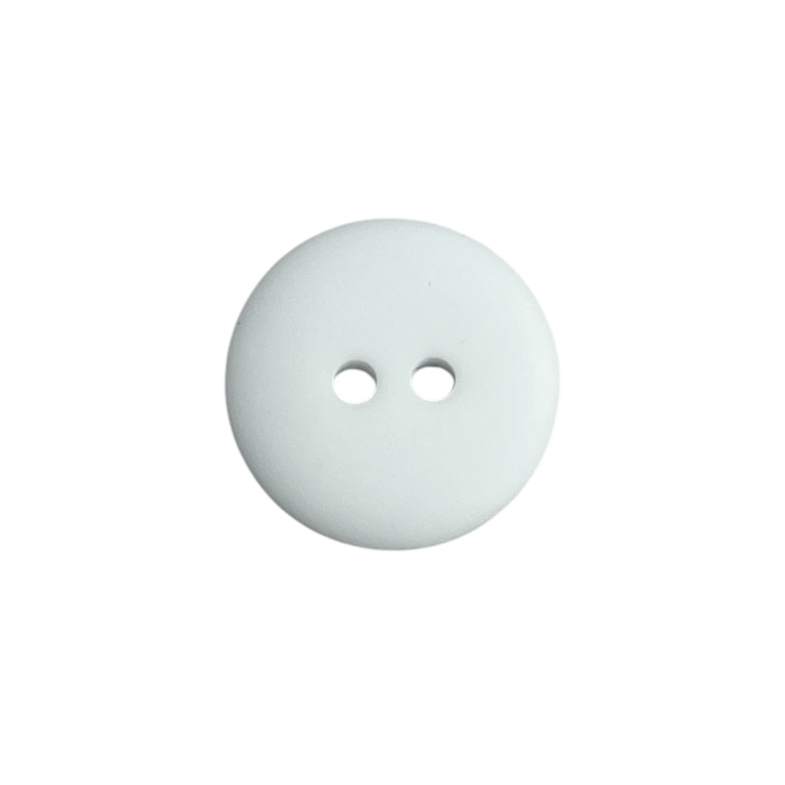 Classic White 2 Hole Round Button XR015