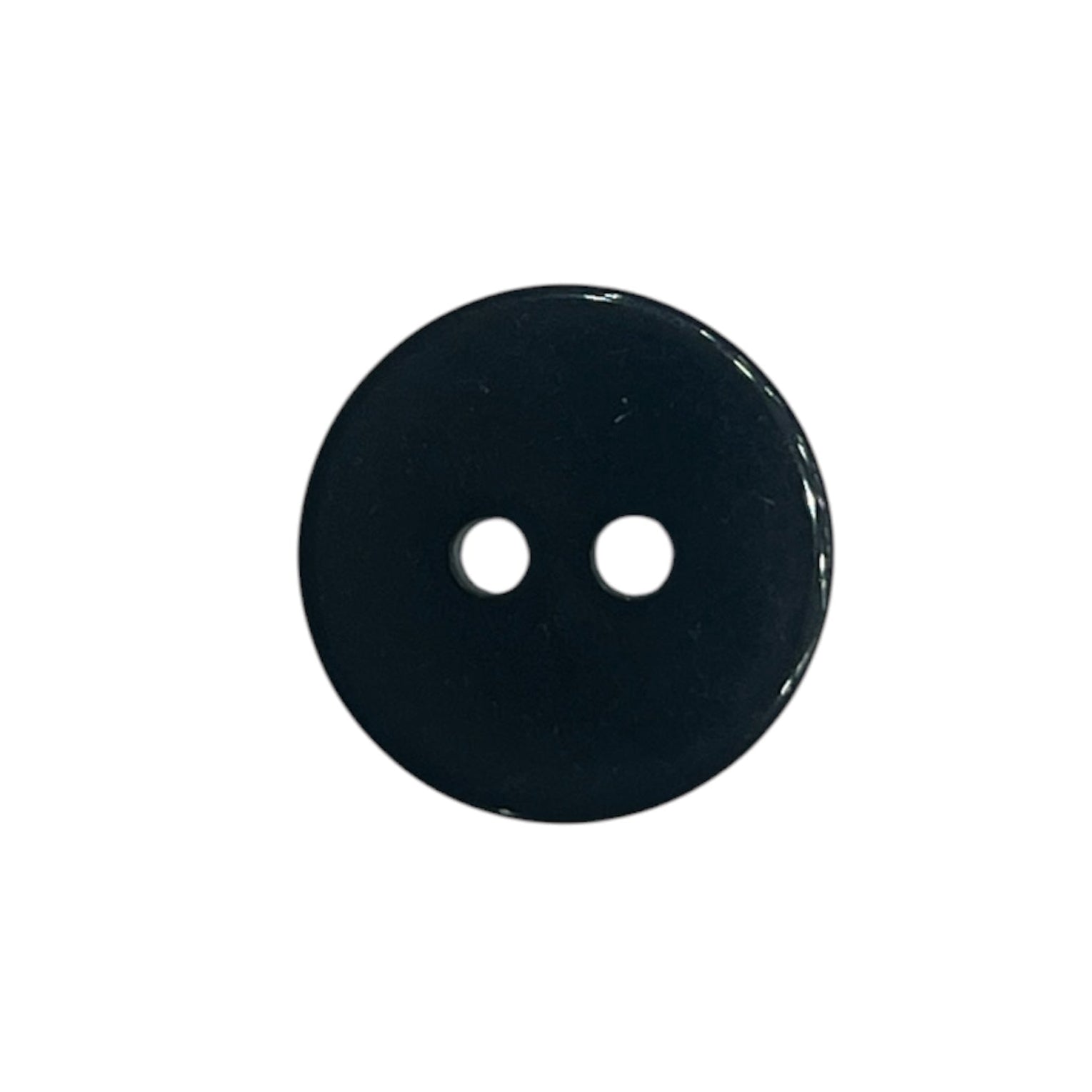Glossy 2 Hole Round Button XR018 14mm