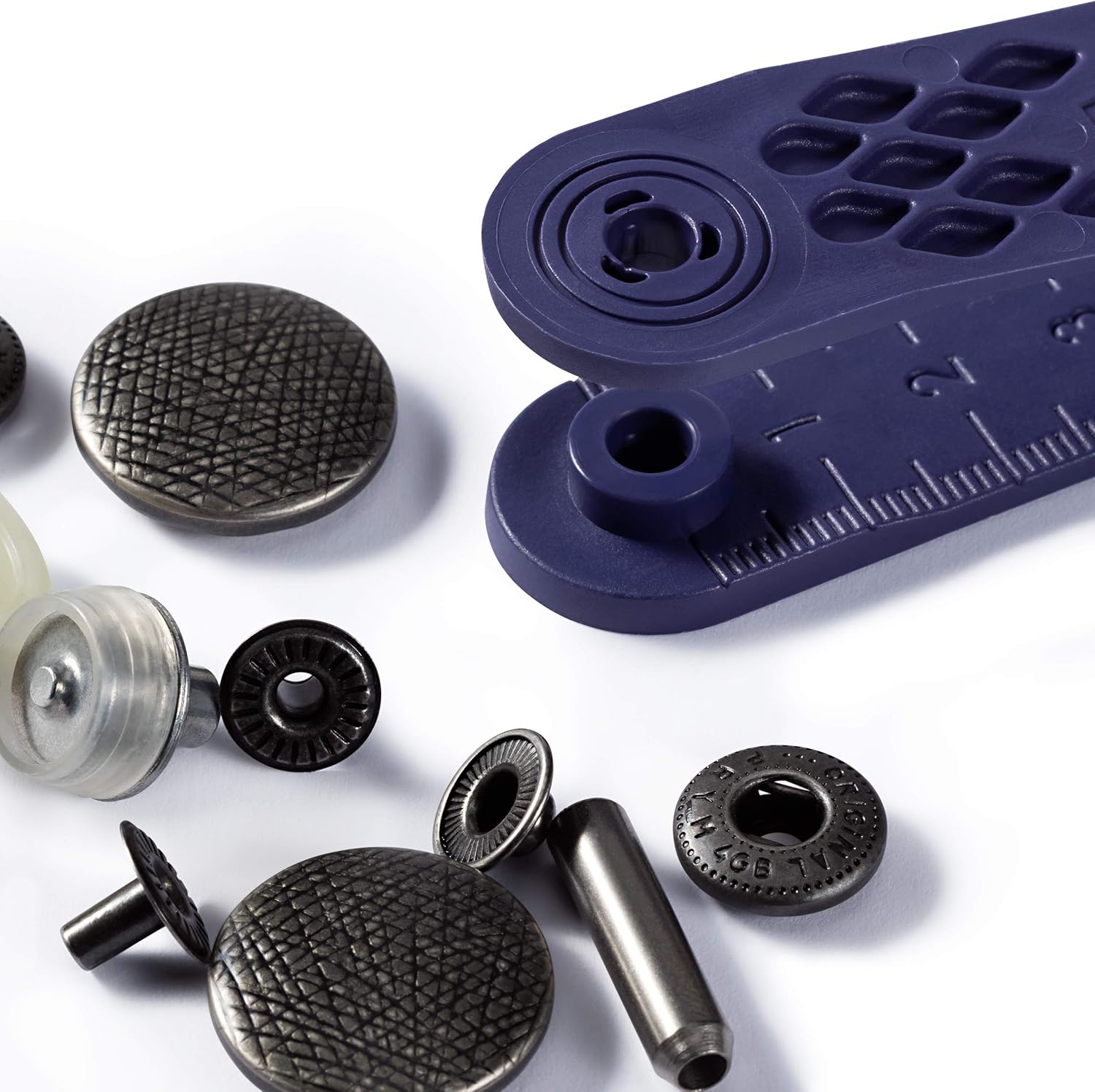 'Anorak' Press fastener 20mm, 6pc - Galedi Pins