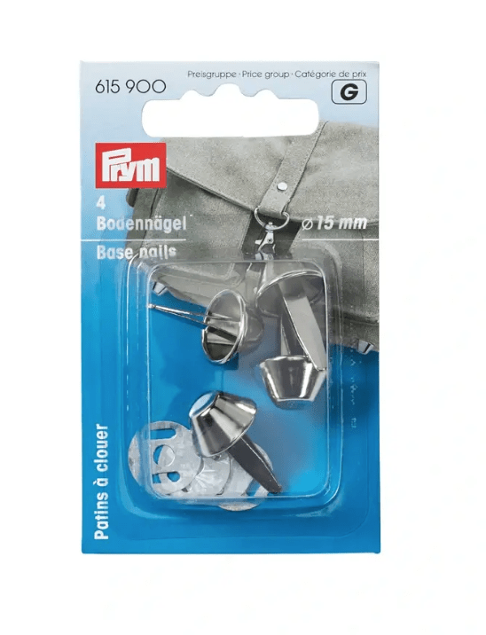 Base nails 15mm, silver - coloured PRYM - Galedi Pins