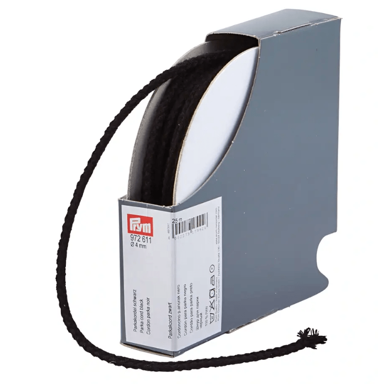 Parka cord in various colours, 4mm x 25m - Galedi Pins