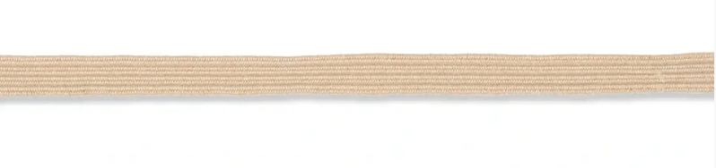 Ballet elastic 7mm, beige - Galedi Pins