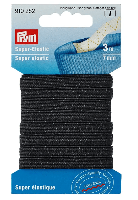 Super elastic, 7mm, white or black, 3m - Galedi Pins