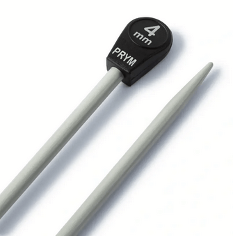 Single - pointed knitting needles, aluminium, Grey - Galedi Pins