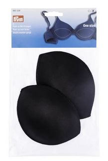 Push - up bra pads, one size, white or black - Galedi Pins