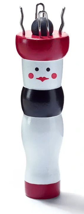 Knitting dolly with pin and instructions, wooden - Galedi Pins