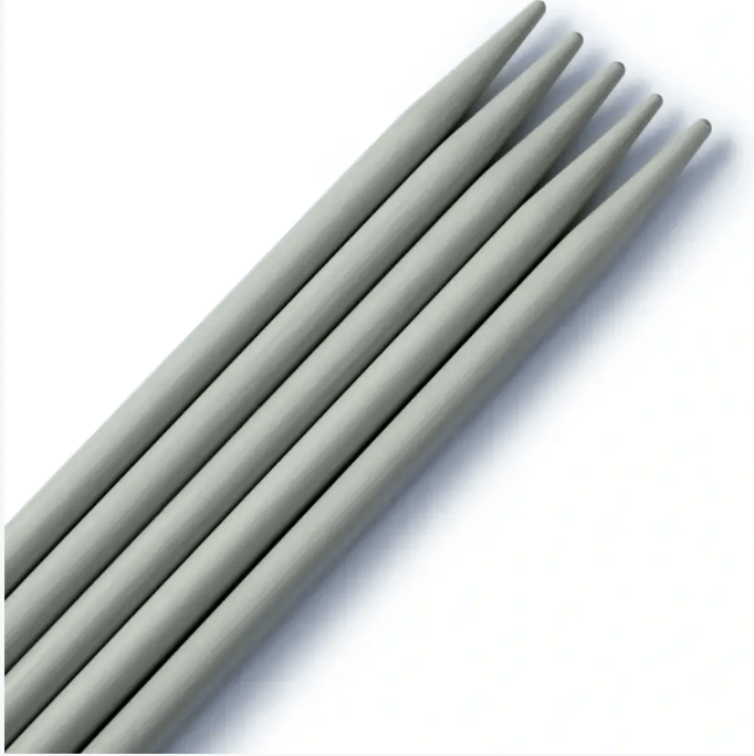 PRYM Double - pointed knitting needles, 20cm, silver - coloured - Galedi Pins