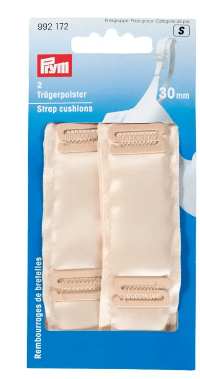 Strap cushions, 30mm, white/ skin - colour - Galedi Pins
