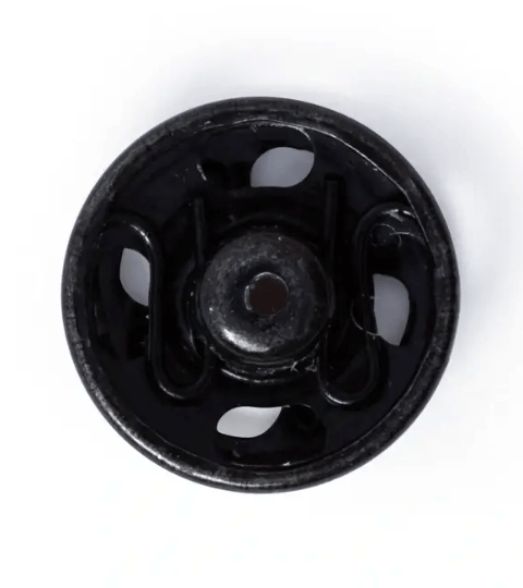 Snap fasteners, 11mm, black - Galedi Pins