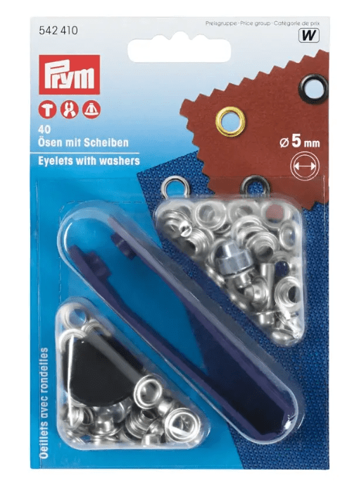 Eyelets and washers, 5.0mm - Galedi Pins