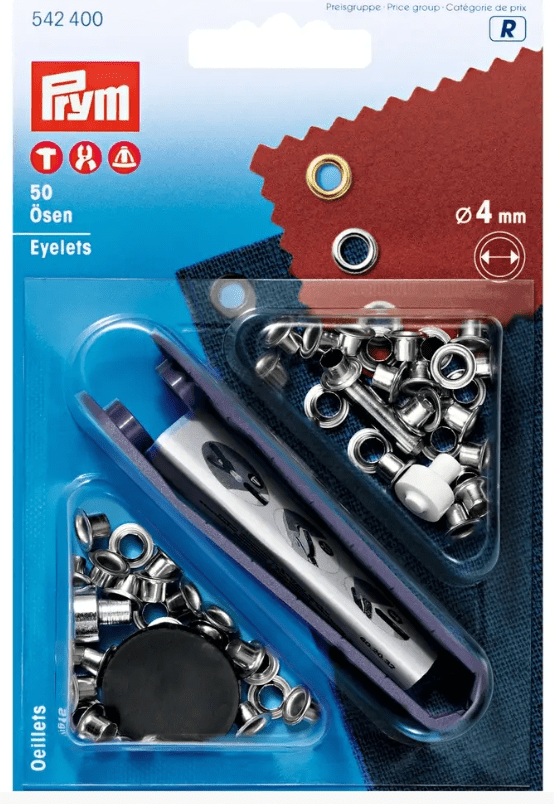 Eyelets, 4.0mm, 50pc - Galedi Pins