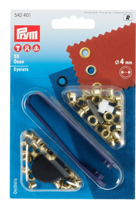 Eyelets, 4.0mm, 50pc - Galedi Pins