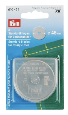 Spare blades for rotary cutter, 45mm - Galedi Pins