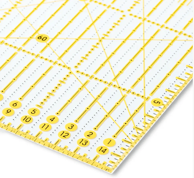 Universal ruler, 15x60cm - Galedi Pins