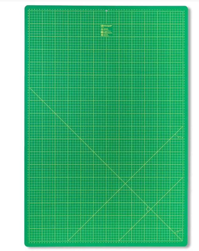 Cutting mat cm/inch divisions, 90x60cm - Galedi Pins