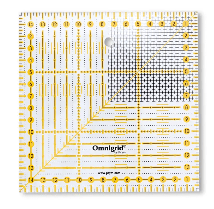 Universal ruler, 15x15cm - Galedi Pins