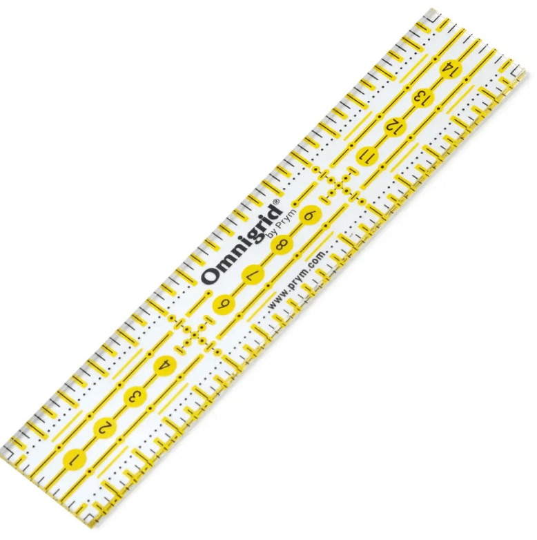 Universal ruler, 3x15cm - Galedi Pins