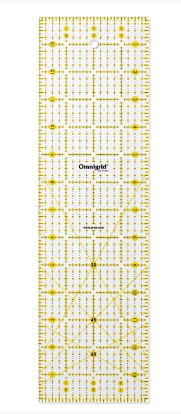 Universal ruler, 4x14inch grid - Galedi Pins
