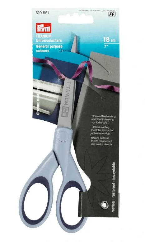 General purpose titanium scissors 18cm - Galedi Pins