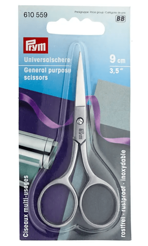 General purpose steel scissors 9cm - Galedi Pins