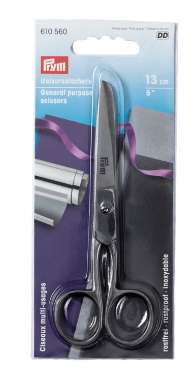 General purpose steel scissors 13cm - Galedi Pins