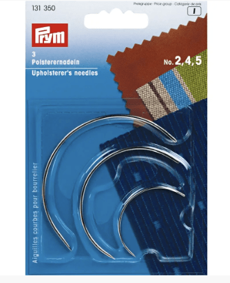 Upholstery needles, curved, assorted - Galedi Pins