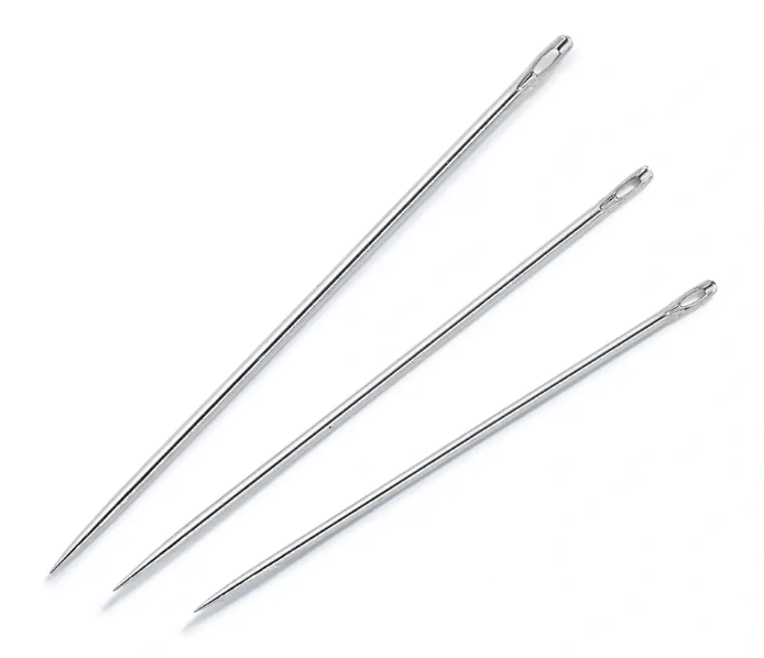 Sewing needles sharps, No. 5, 0.80 x 40mm - Galedi Pins