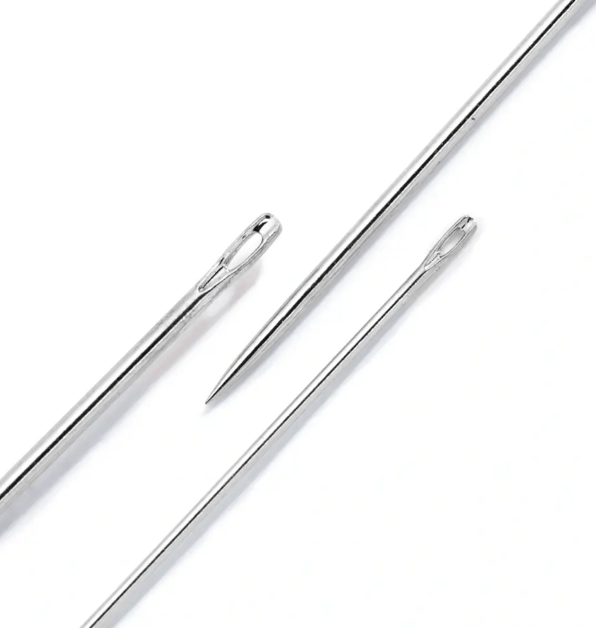 Millinery needles, No. 5 - 10, assorted - Galedi Pins