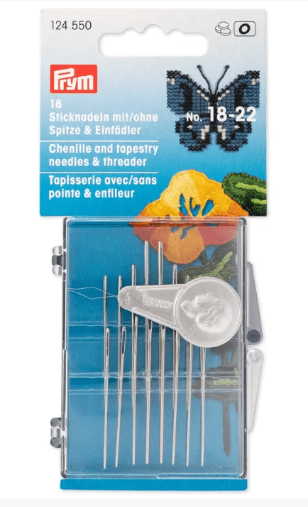 Tapestry and chenille needles, with threader - Galedi Pins