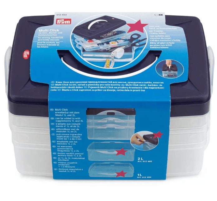 Storage box Multi Click basic model - Galedi Pins