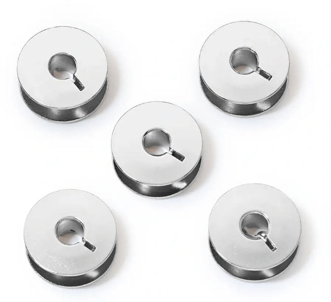 Sewing machine bobbins, steel, small rotary gripper 21.2mm - Galedi Pins