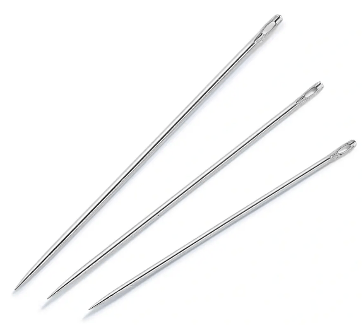 Sewing needles sharps, No. 9, 0.60 x 34mm - Galedi Pins