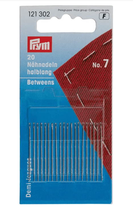 Sewing needles betweens, No. 7, 0.70 x 31mm - Galedi Pins