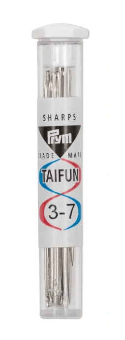 Sewing needles long, with silver eye, Typhoon, No.3, 0.90 x 44mm - Galedi Pins