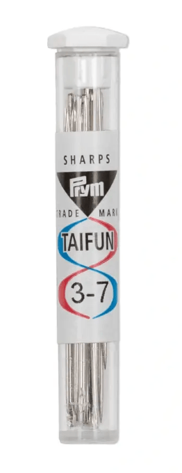 Sewing needles long, with silver eye, Typhoon, No. 5, 0.80 x 40mm - Galedi Pins